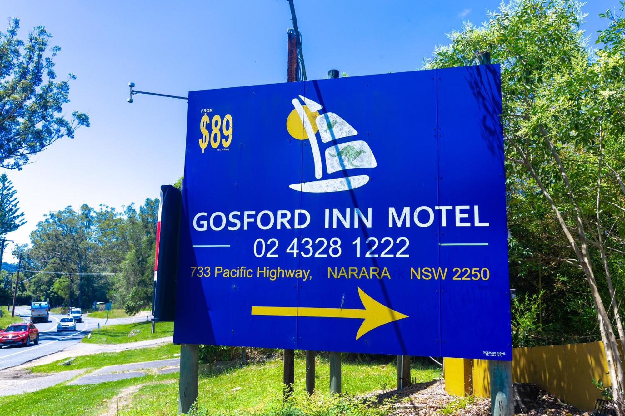 Gosford Inn Motel Bagian luar foto